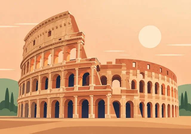 The Colosseum in Rome